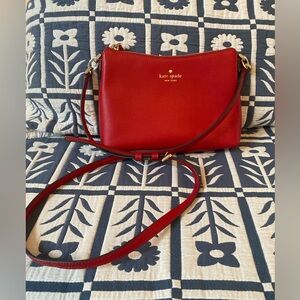 Kate Spade Lipstick Red Crossbody Purse